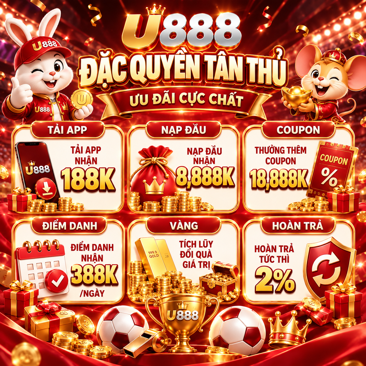 Ưu Đãi Đặc Biệt u888